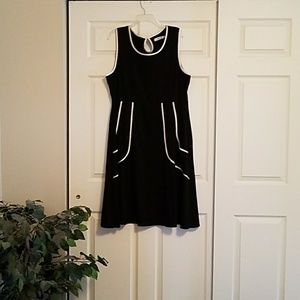 Modcloth black sleeveless dress